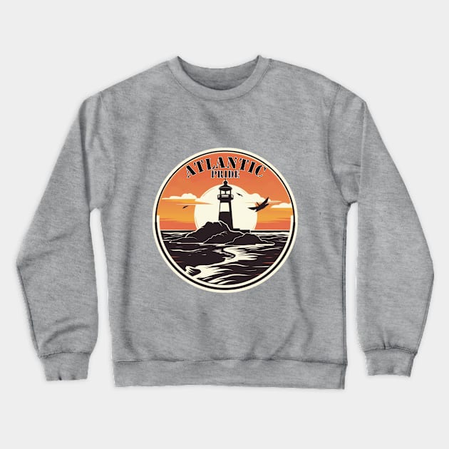 Atlantic Pride Crewneck Sweatshirt by Lakefront Legacy